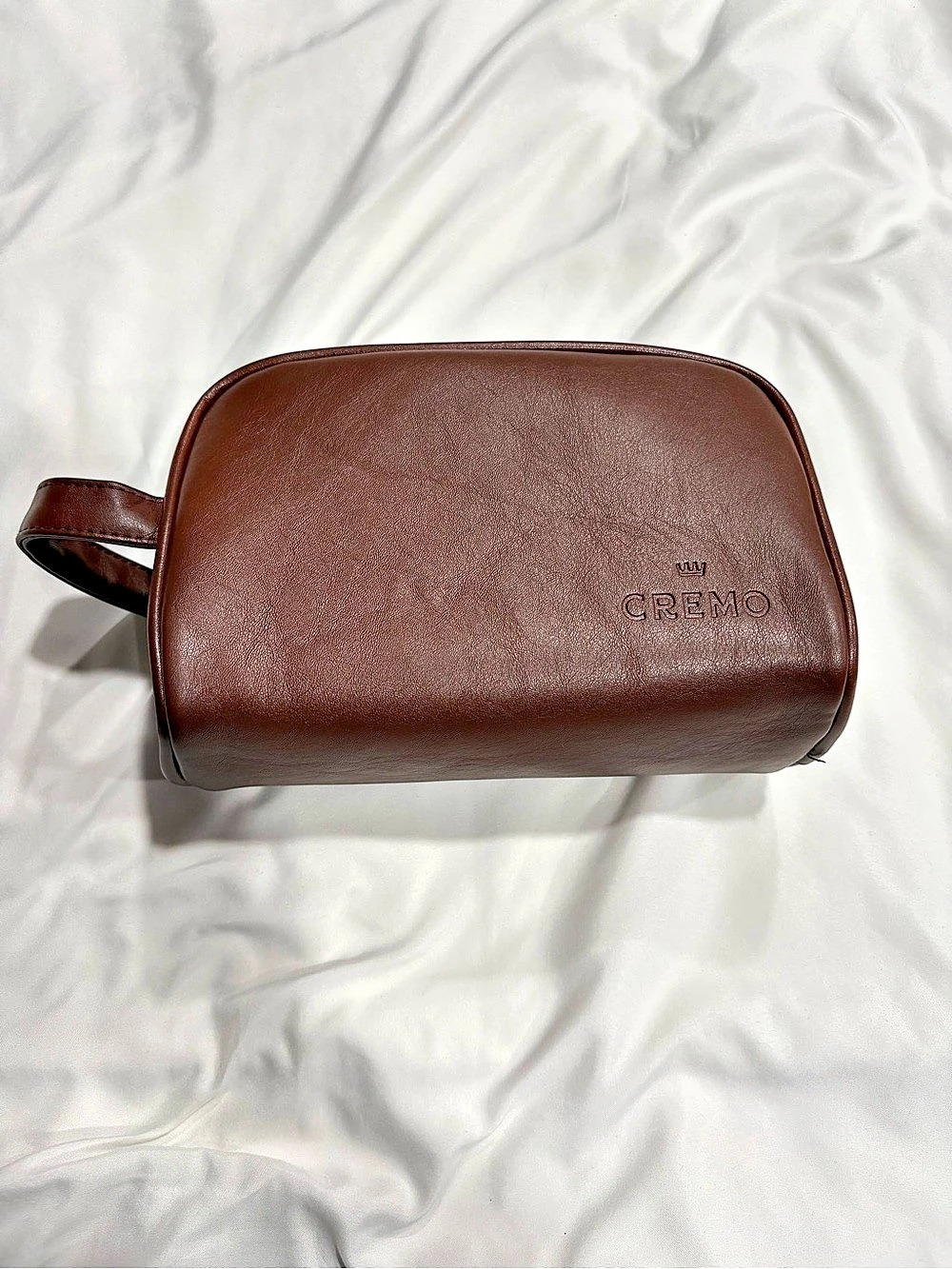CREMO Brown Toiletry Bag